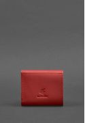 Фото Женский кожаный кошелек 2.1 красный Krast BlankNote (BN-W-2-1 red) 